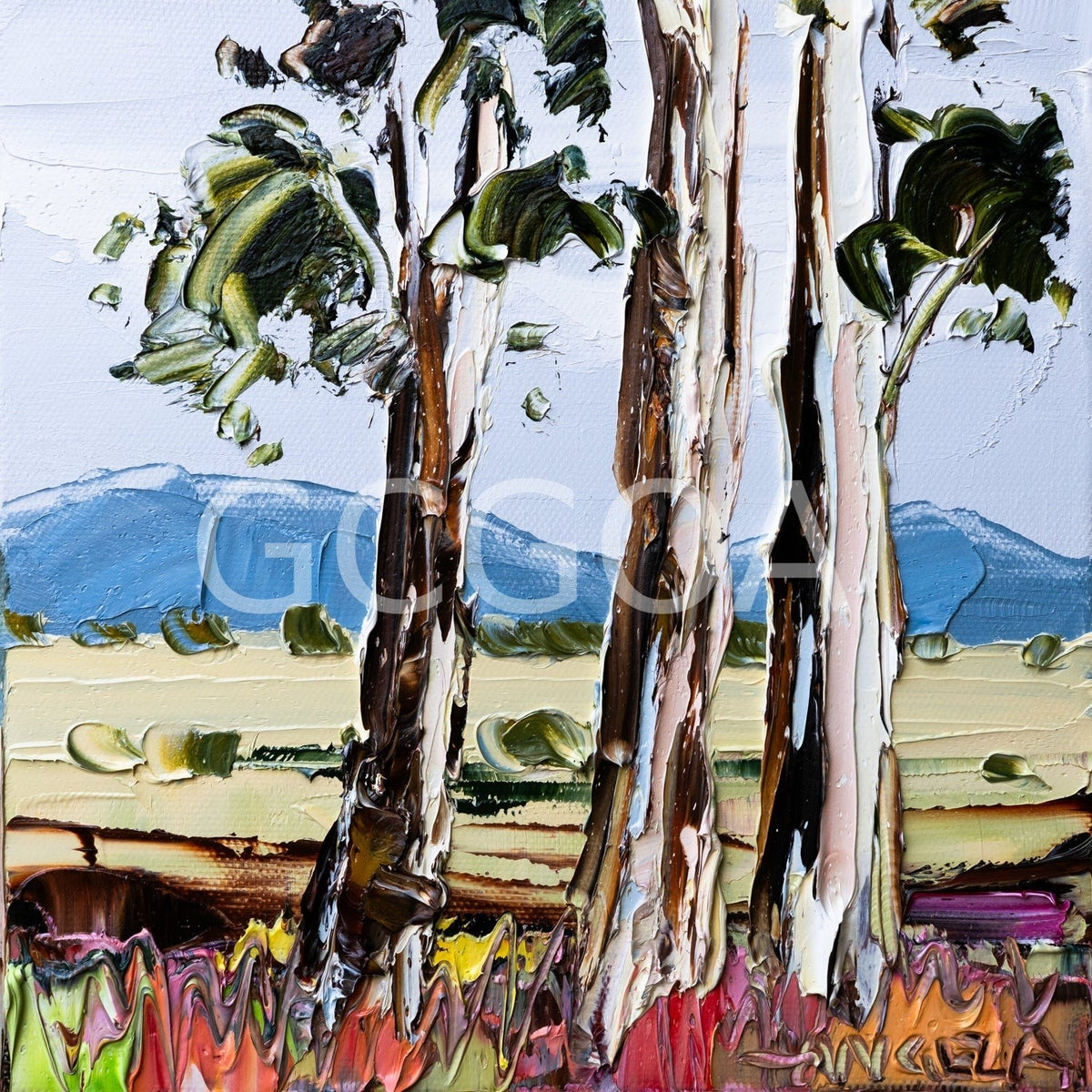 Tree Huddle - Gold Coast Gallery Of ArtAngela Hawkey