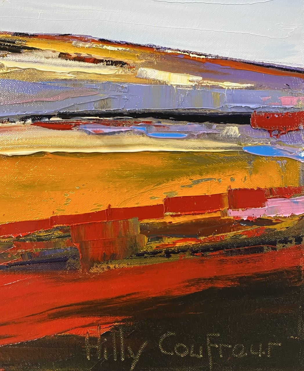 Trees on Hilltop - Gold Coast Gallery Of ArtHilly Coufreur