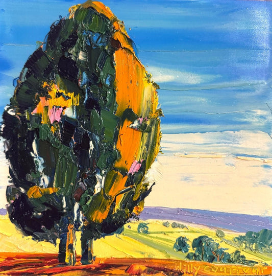 Trees on Hilltop 4 - Gold Coast Gallery Of ArtHilly Coufreur
