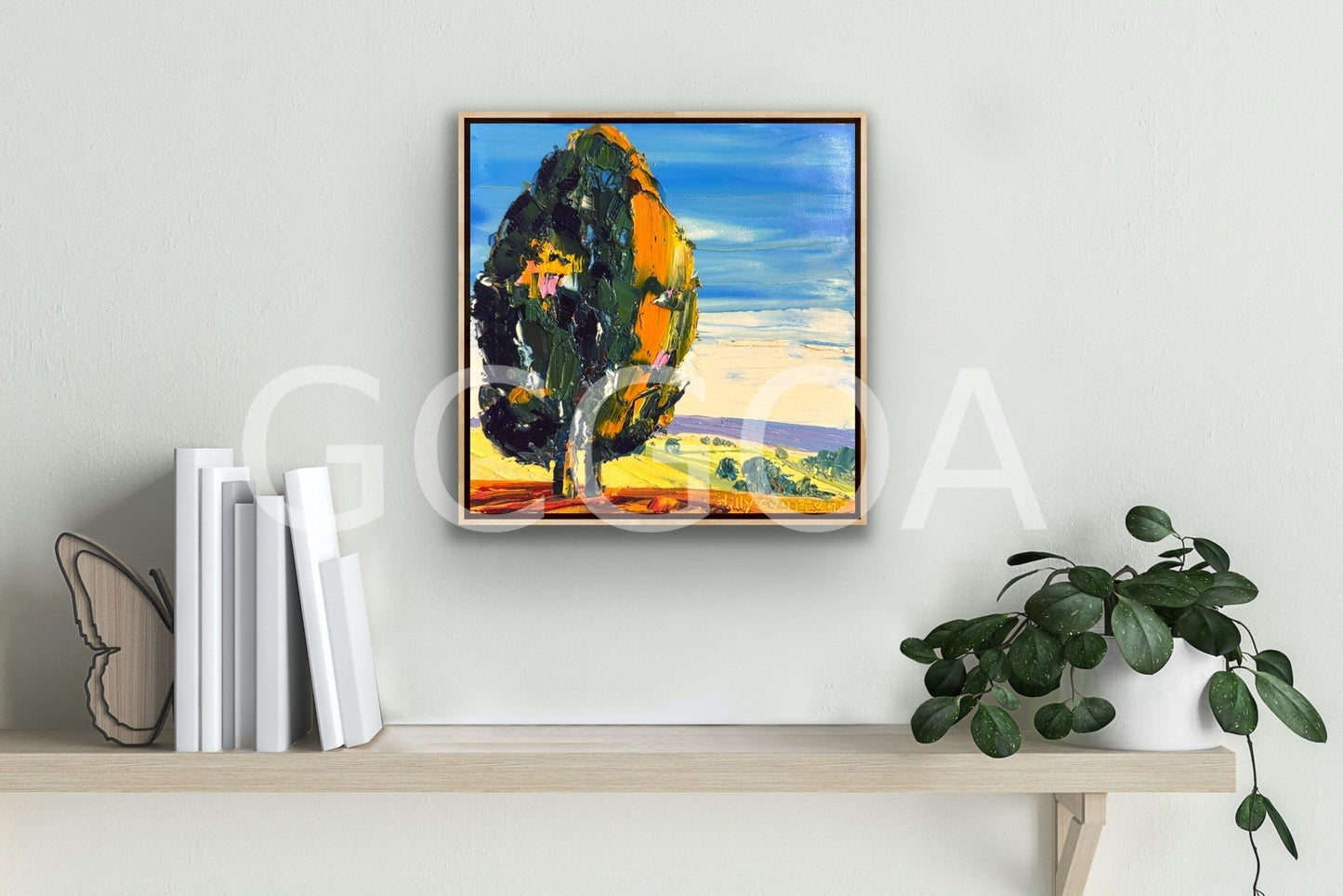 Trees on Hilltop 4 - Gold Coast Gallery Of ArtHilly Coufreur