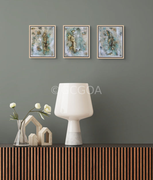 TRIPTYCH Taking Root - Gold Coast Gallery Of ArtKat Handley