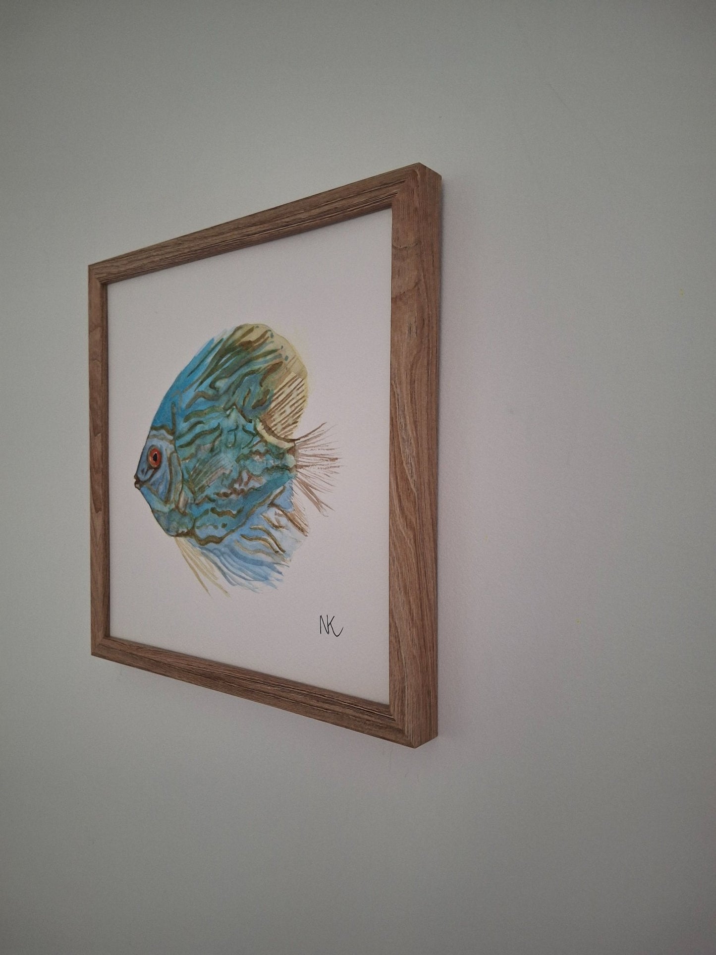 Tropical Fish Watercolour Painting - Gold Coast Gallery Of ArtNatalie K