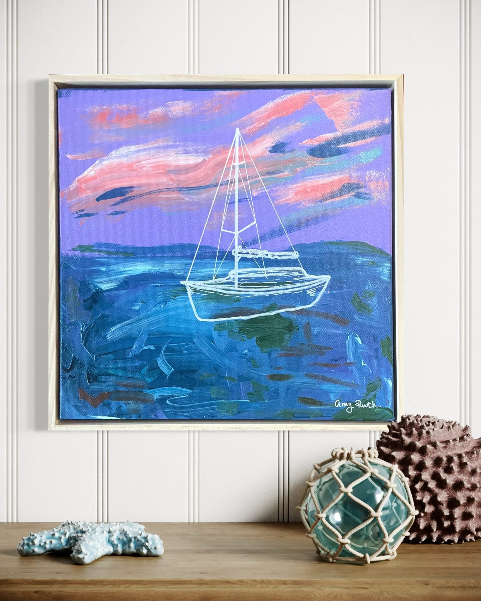 Twilight mooring - Gold Coast Gallery Of ArtAmy Ruth