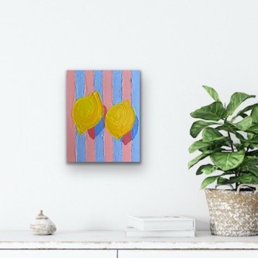 Two lemons - Gold Coast Gallery Of ArtGuzaliya Xavier