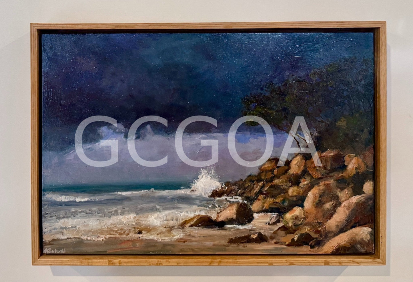 Under a Bruised Sky - Gold Coast Gallery Of ArtAmy Eberhardt