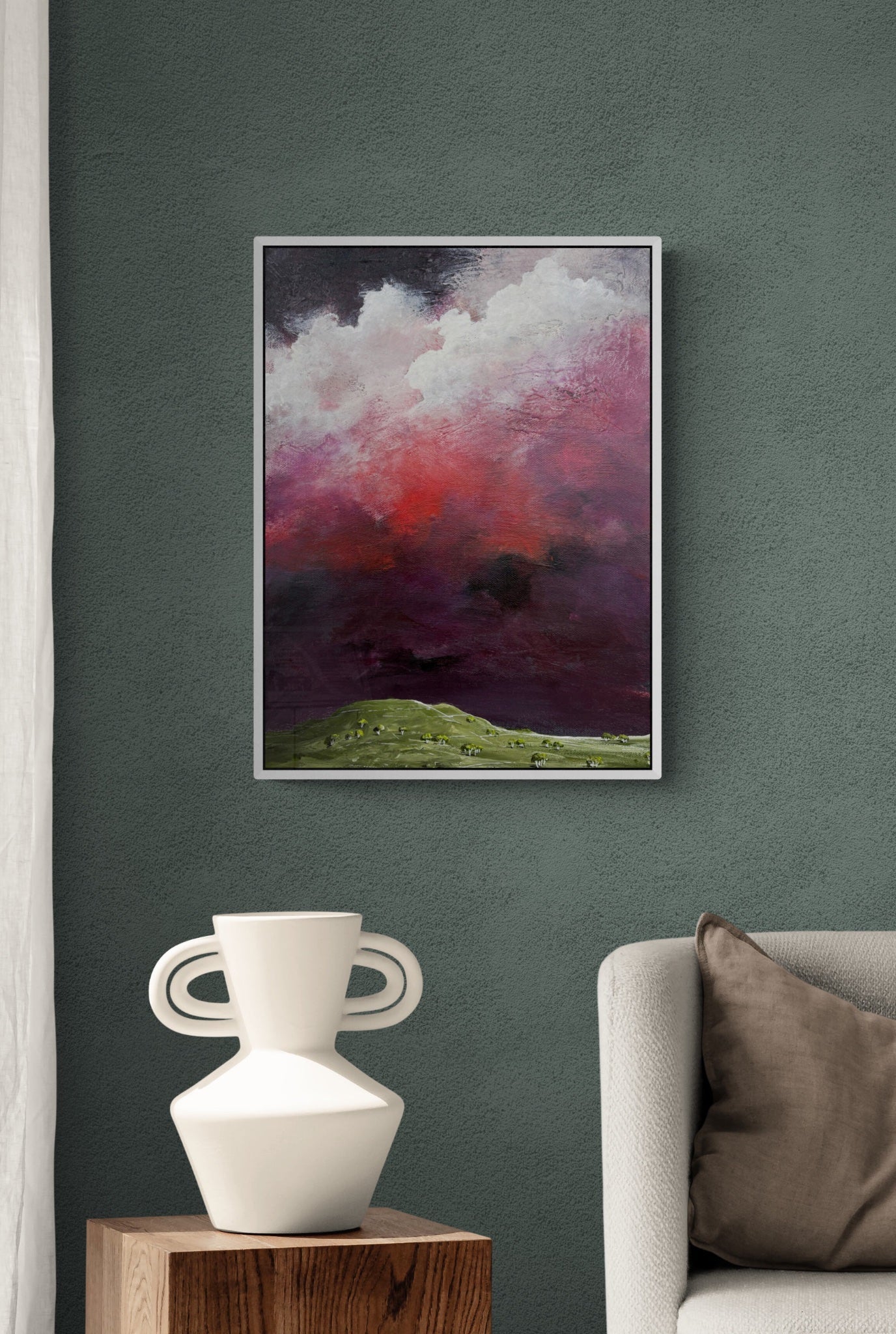Under A Restless Sky - Gold Coast Gallery Of ArtTania Chanter