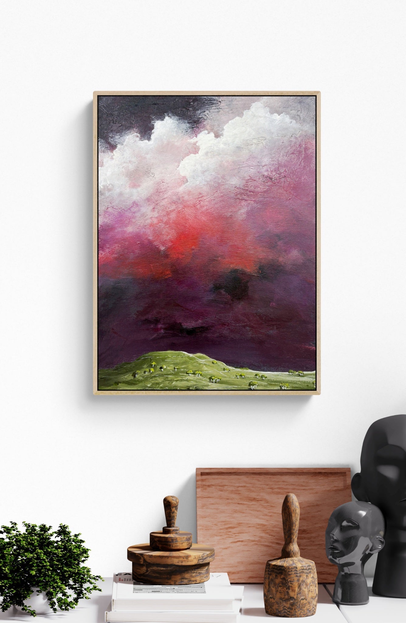 Under A Restless Sky - Gold Coast Gallery Of ArtTania Chanter