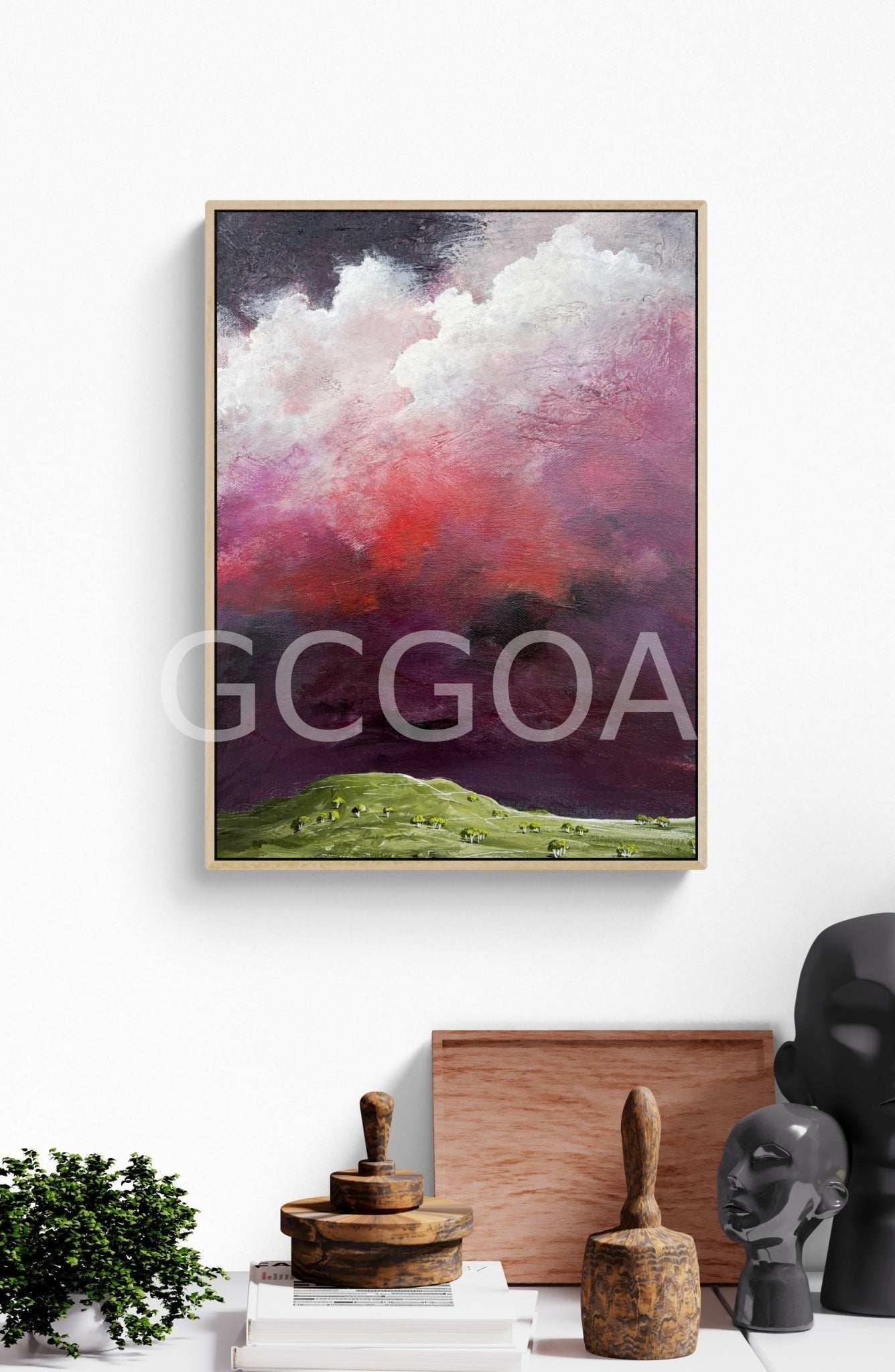 Under A Restless Sky - Gold Coast Gallery Of ArtTania Chanter