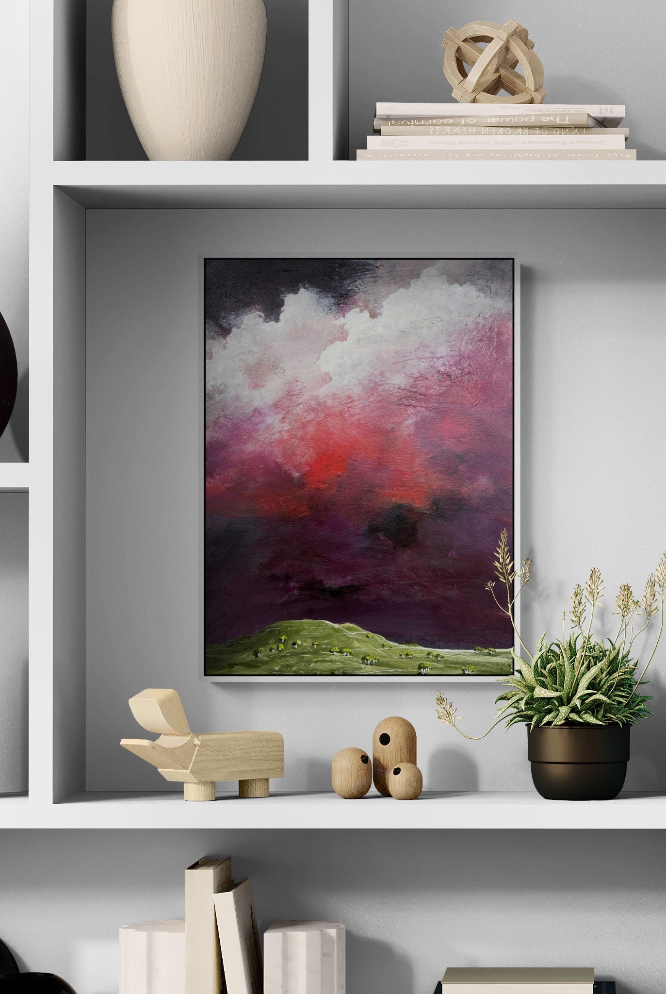 Under A Restless Sky - Gold Coast Gallery Of ArtTania Chanter