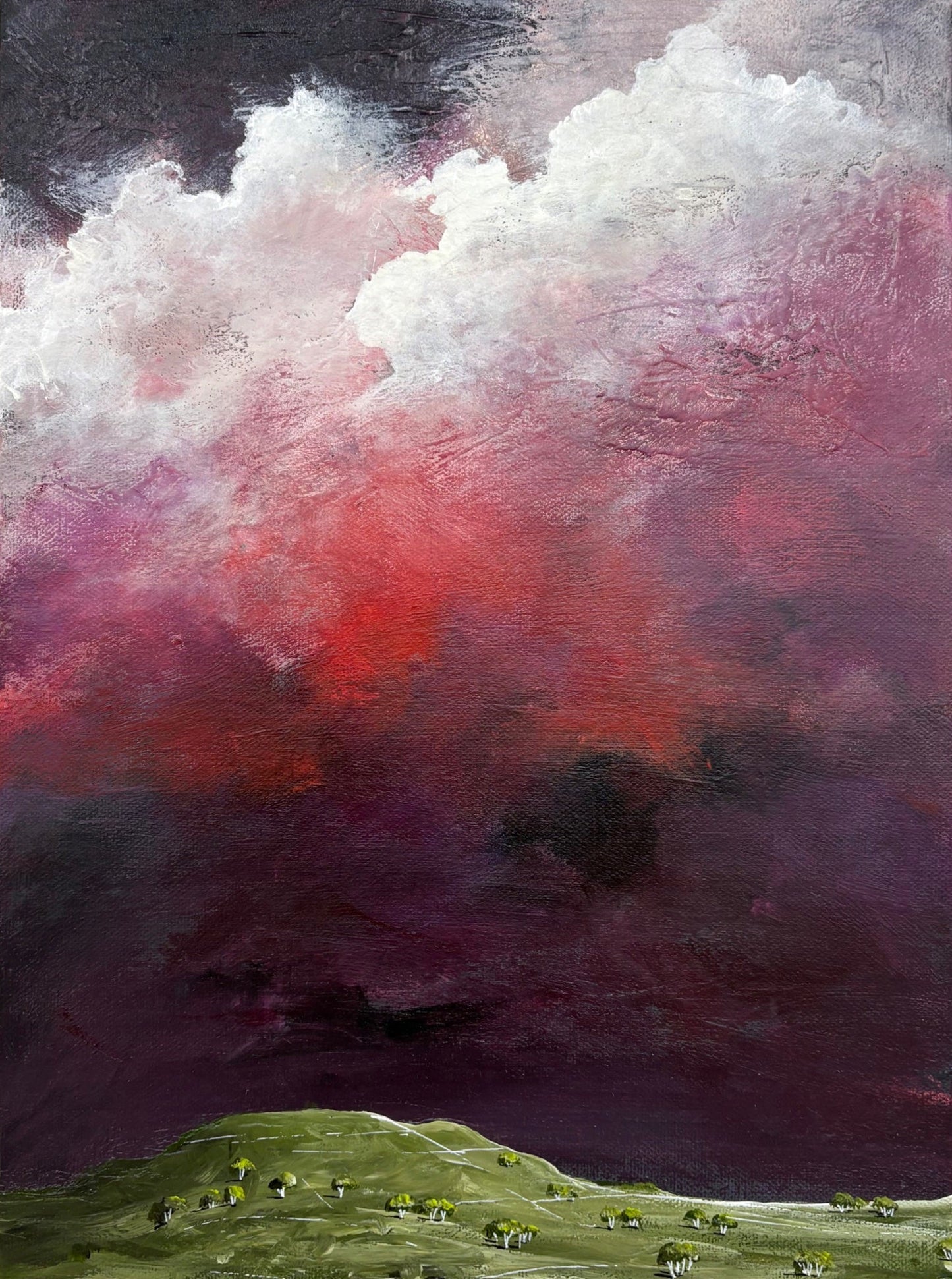 Under A Restless Sky - Gold Coast Gallery Of ArtTania Chanter