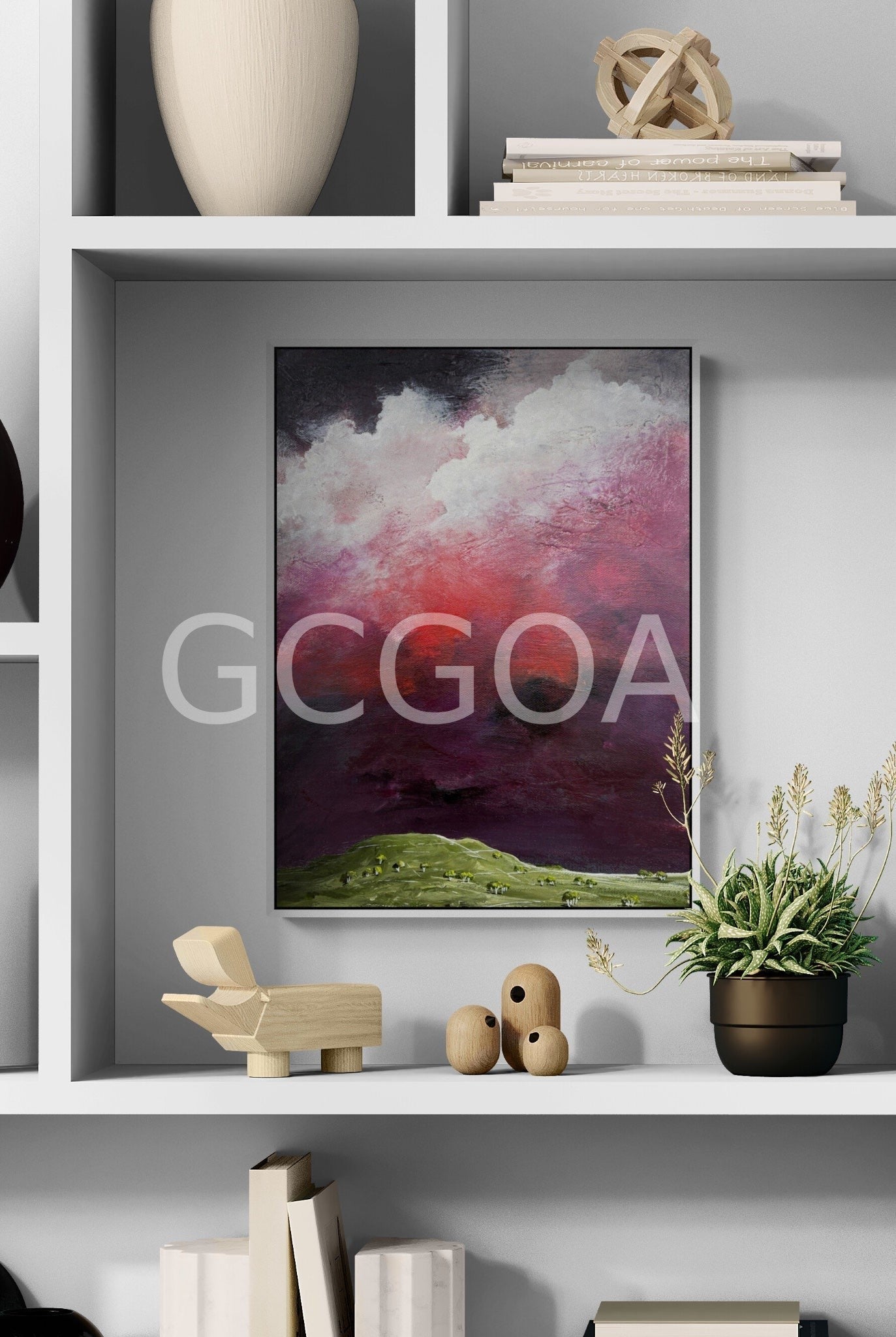 Under A Restless Sky - Gold Coast Gallery Of ArtTania Chanter