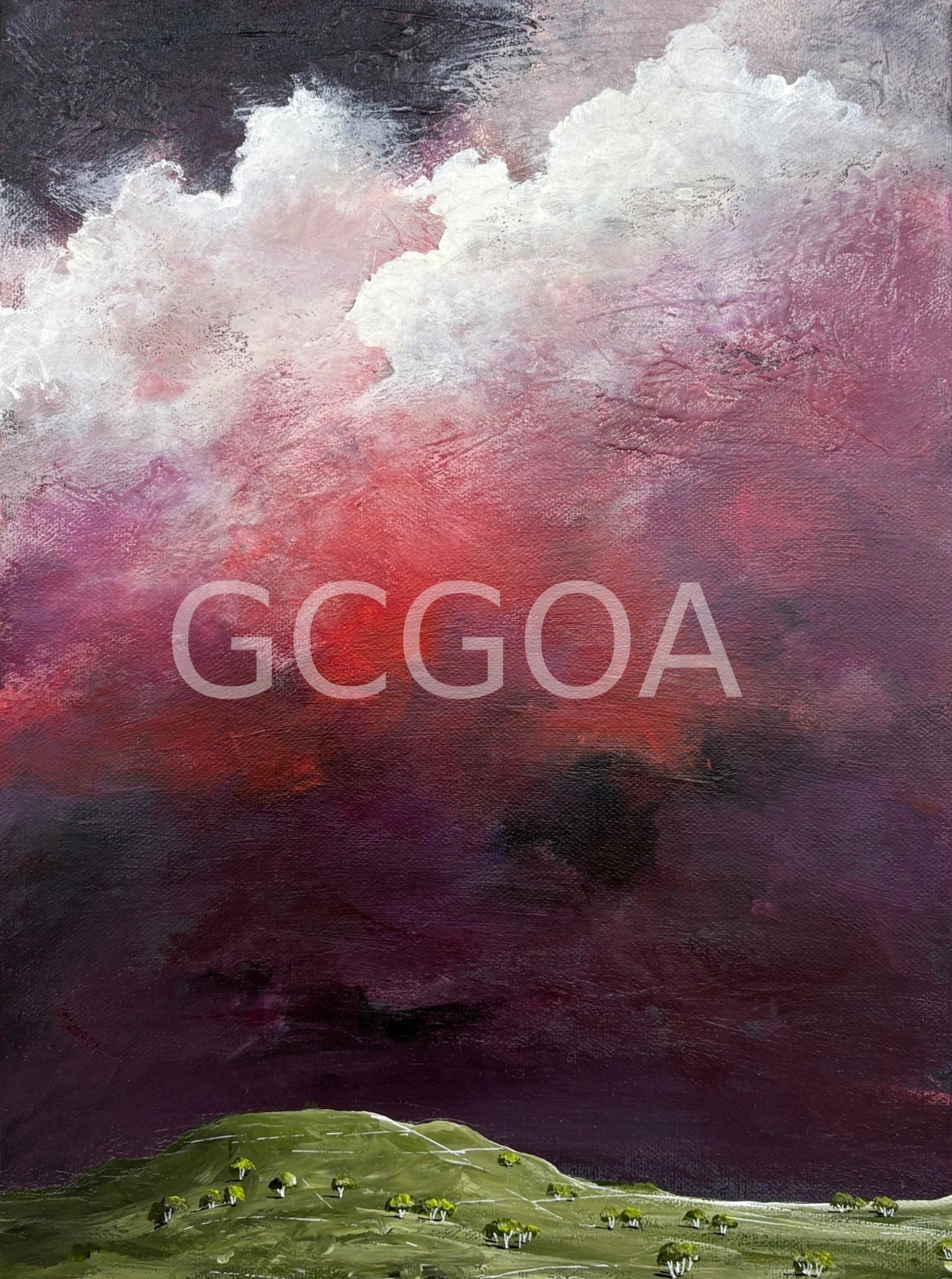 Under A Restless Sky - Gold Coast Gallery Of ArtTania Chanter