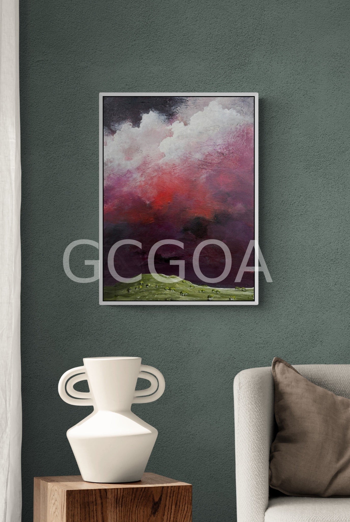 Under A Restless Sky - Gold Coast Gallery Of ArtTania Chanter