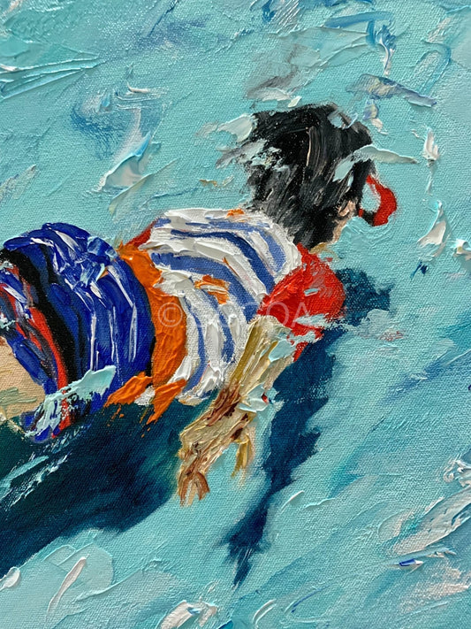 Underwater Tour - Original Art - Gold Coast Gallery Of ArtAnjana Rai