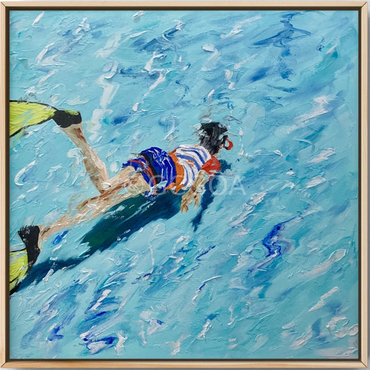 Underwater Tour - Original Art - Gold Coast Gallery Of ArtAnjana Rai