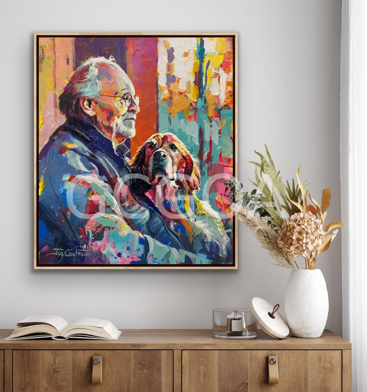 Unspoken Bond - Gold Coast Gallery Of ArtJos Coufreur