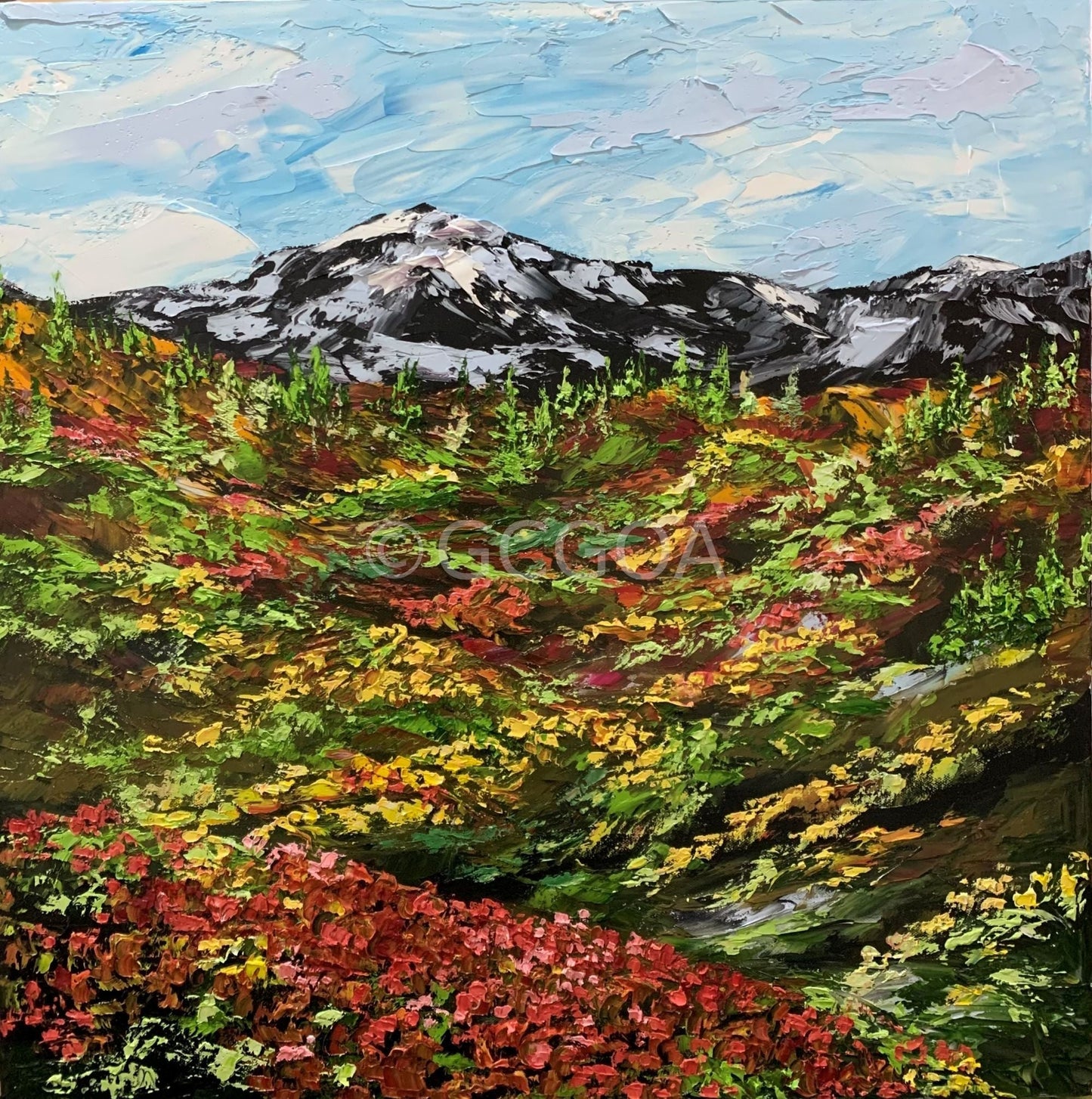 Valley of Flowers 2 - Gold Coast Gallery Of ArtAnjana Rai