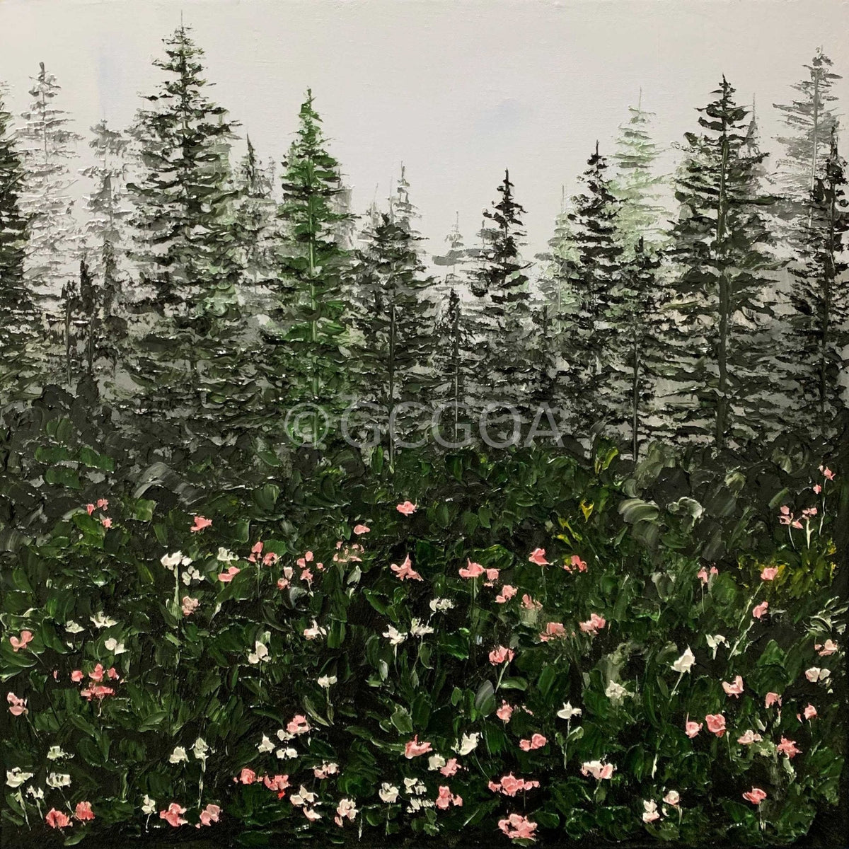 Valley - Original Art - Gold Coast Gallery Of ArtAnjana Rai