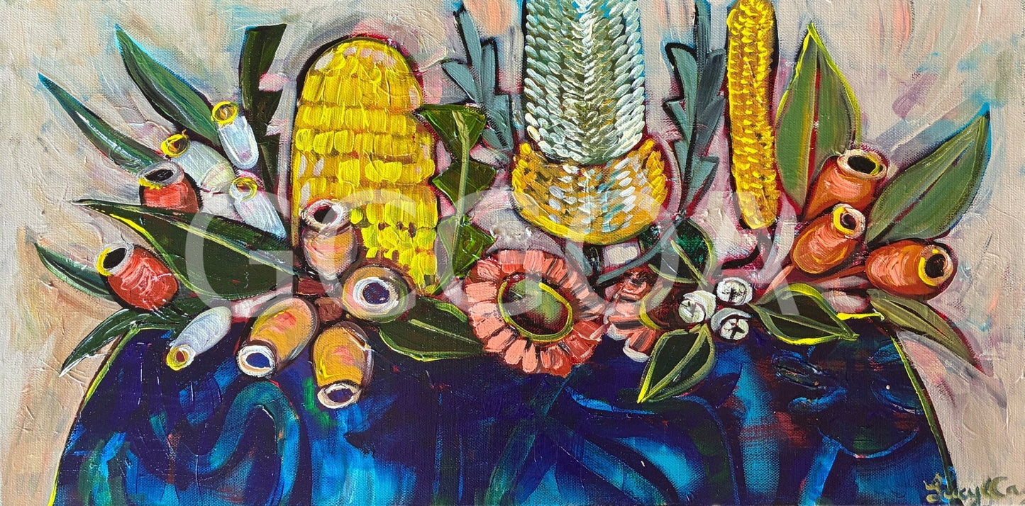 Vase of Aussies - Gold Coast Gallery Of ArtLucy Car
