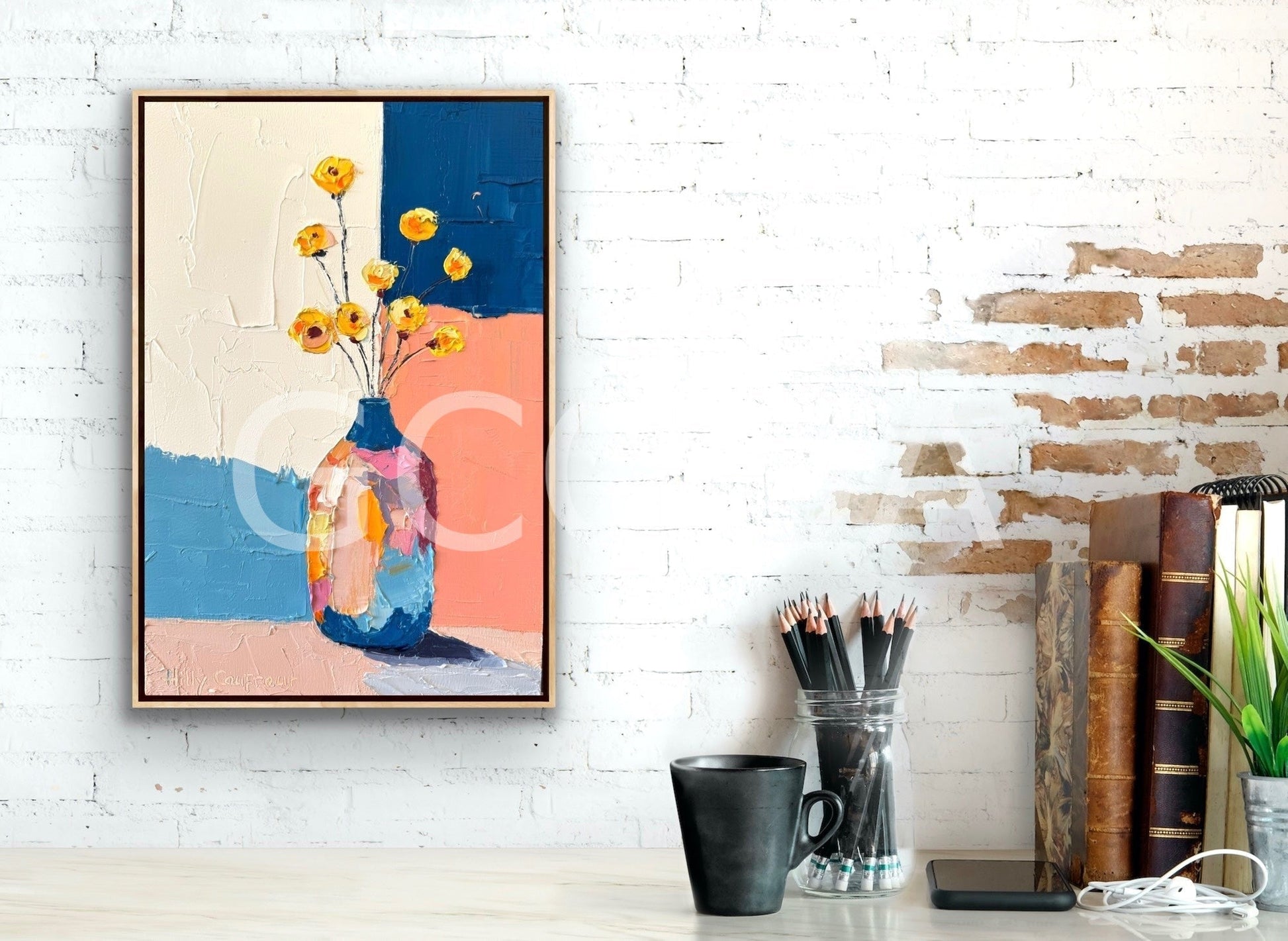 Vase with Flowers 2 - Gold Coast Gallery Of ArtHilly Coufreur