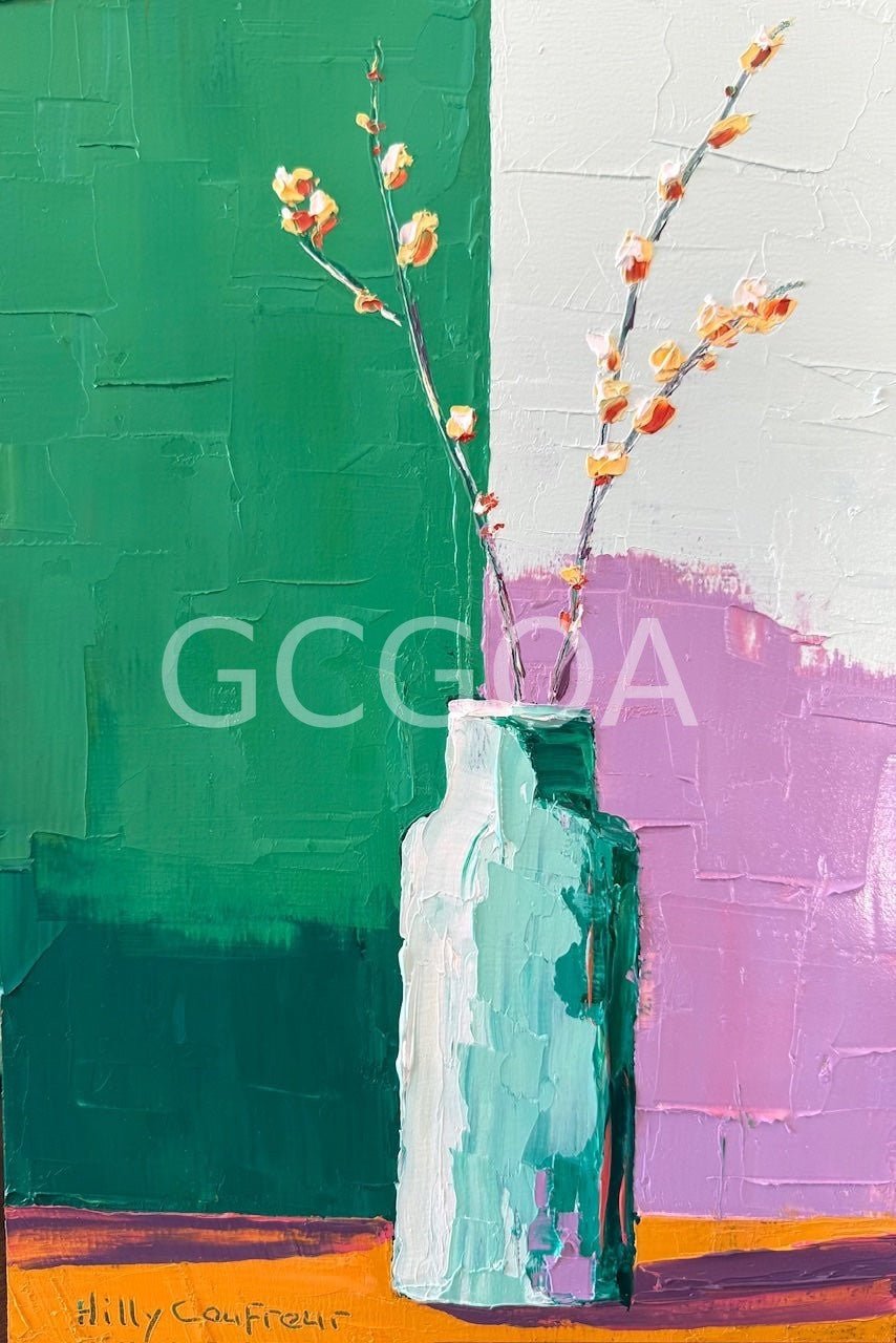 Vase with Flowers 3 - Gold Coast Gallery Of ArtHilly Coufreur