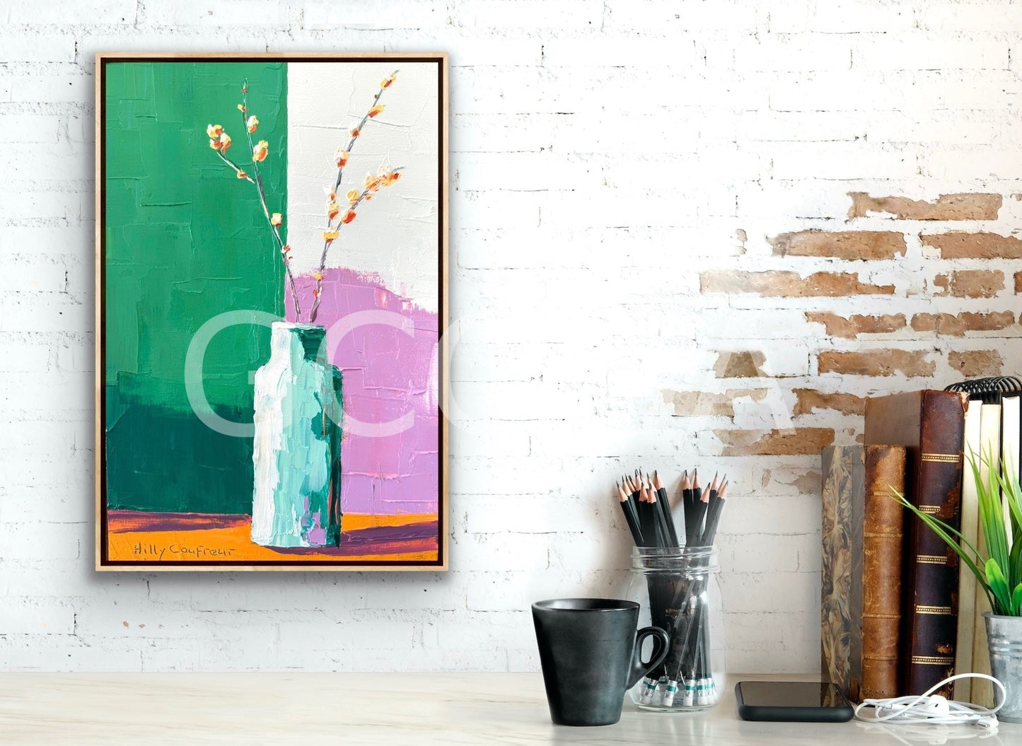 Vase with Flowers 3 - Gold Coast Gallery Of ArtHilly Coufreur