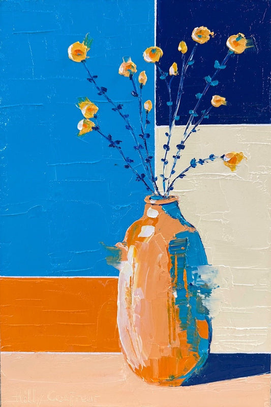 Vase with Flowers 5 - Gold Coast Gallery Of ArtHilly Coufreur