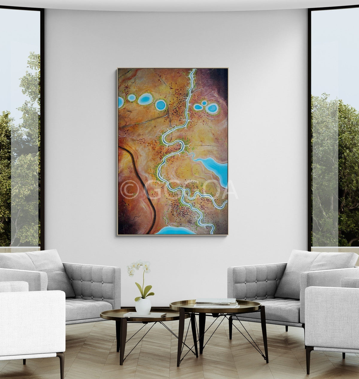Veins of The Land - Gold Coast Gallery Of ArtTania Chanter