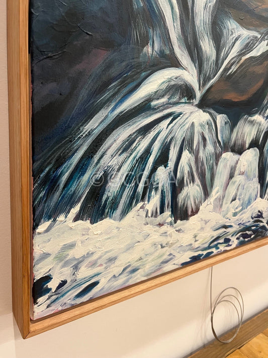 Venus Baths: Waterfall - Original Art - Gold Coast Gallery Of ArtRachel Braybon