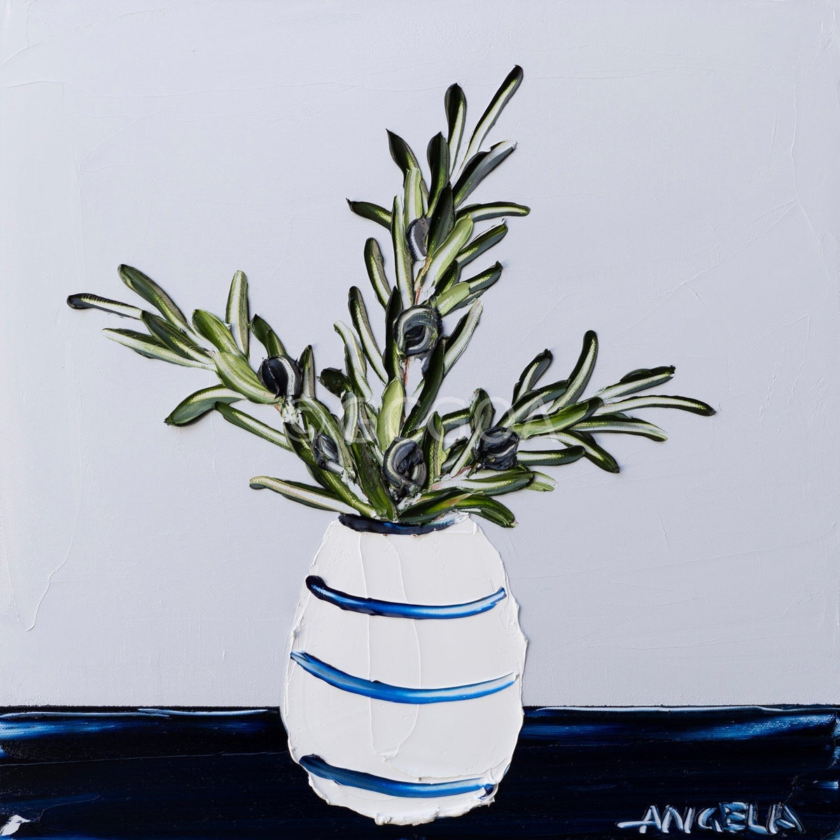 Verdant Grace 2 - Original Art - Gold Coast Gallery Of ArtAngela Hawkey