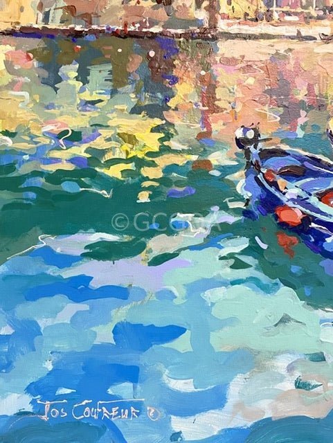 Vernazza, Cinque Terre Italy - Original Art - Gold Coast Gallery Of ArtJos Coufreur