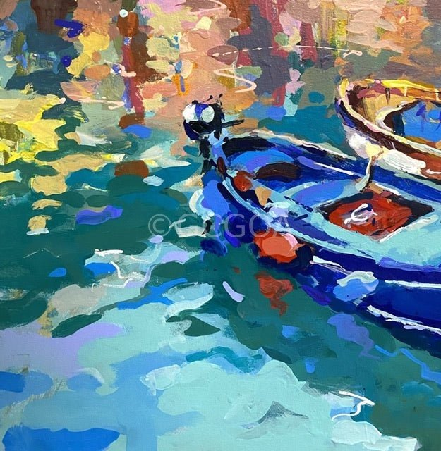 Vernazza, Cinque Terre Italy - Original Art - Gold Coast Gallery Of ArtJos Coufreur