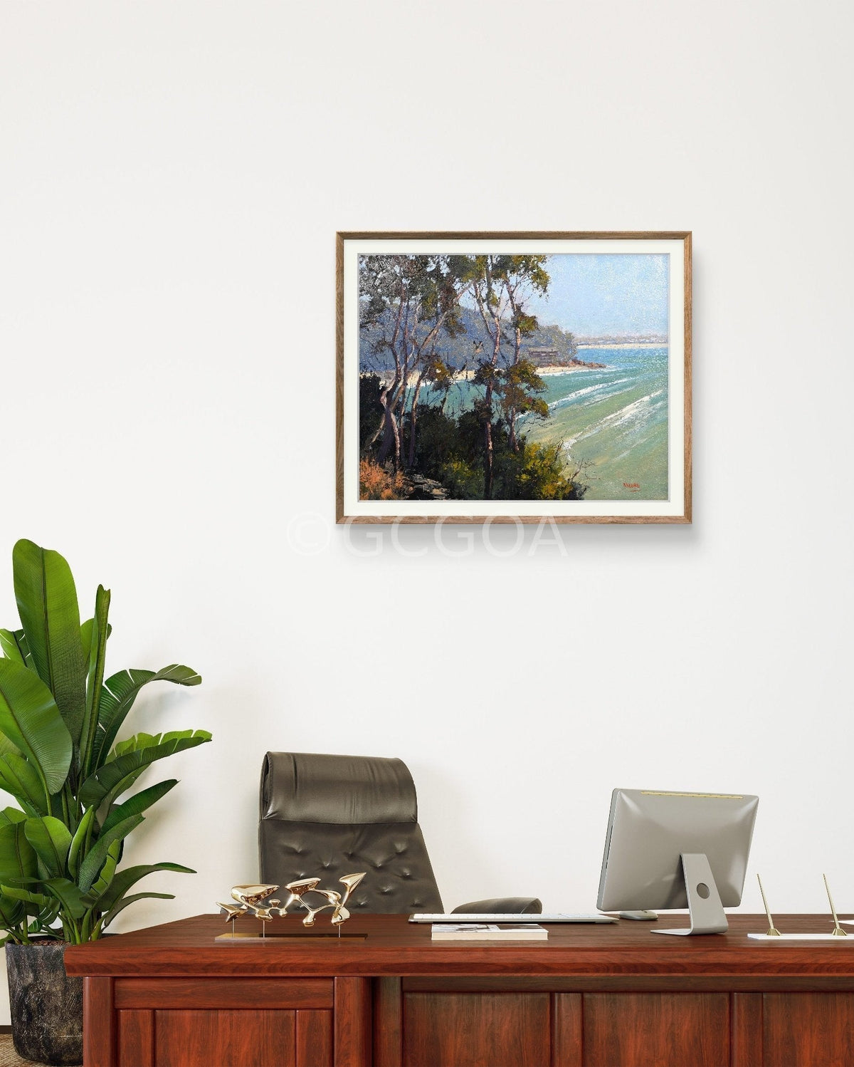 View To Little Cove, Noosa - Gold Coast Gallery Of ArtRod Moore