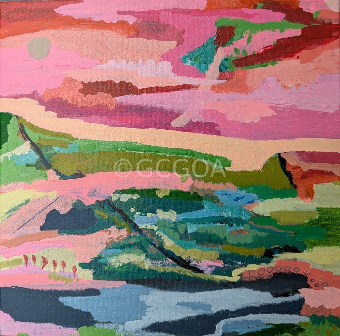 Views To Beyond - Original Art - Gold Coast Gallery Of ArtAlpana Rai