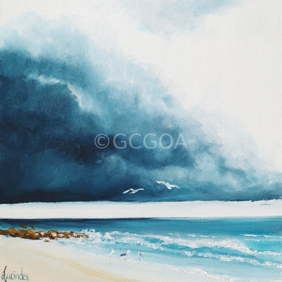 Voice Of The Sea I - Original Art - Gold Coast Gallery Of ArtLucinda Leveille