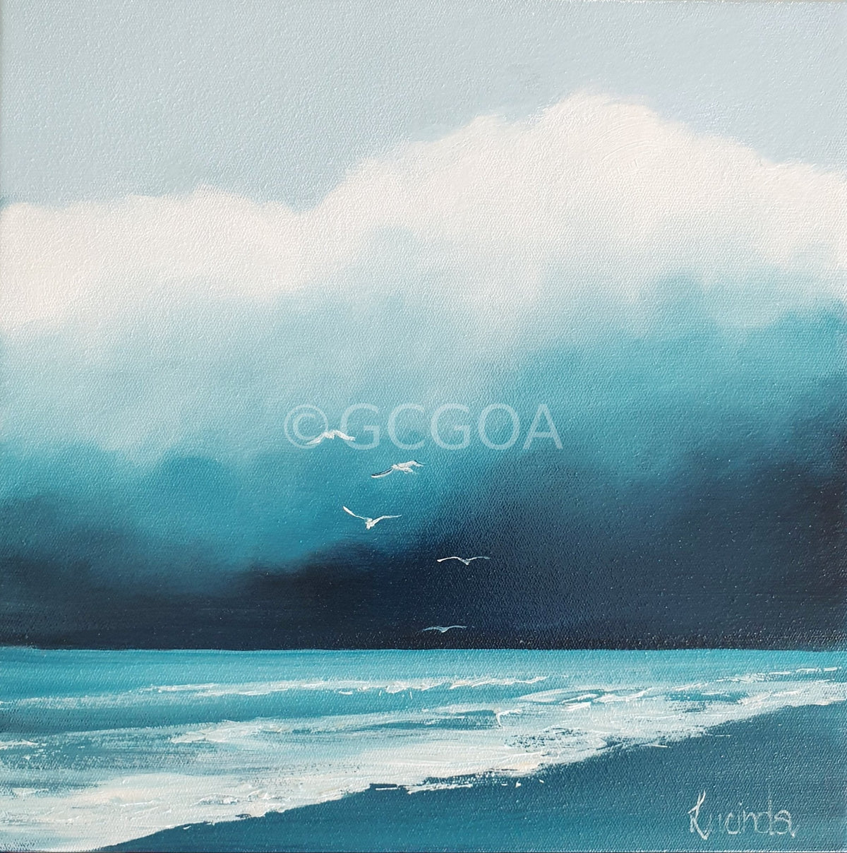 Voice of The Sea II - Original Art - Gold Coast Gallery Of ArtLucinda Leveille