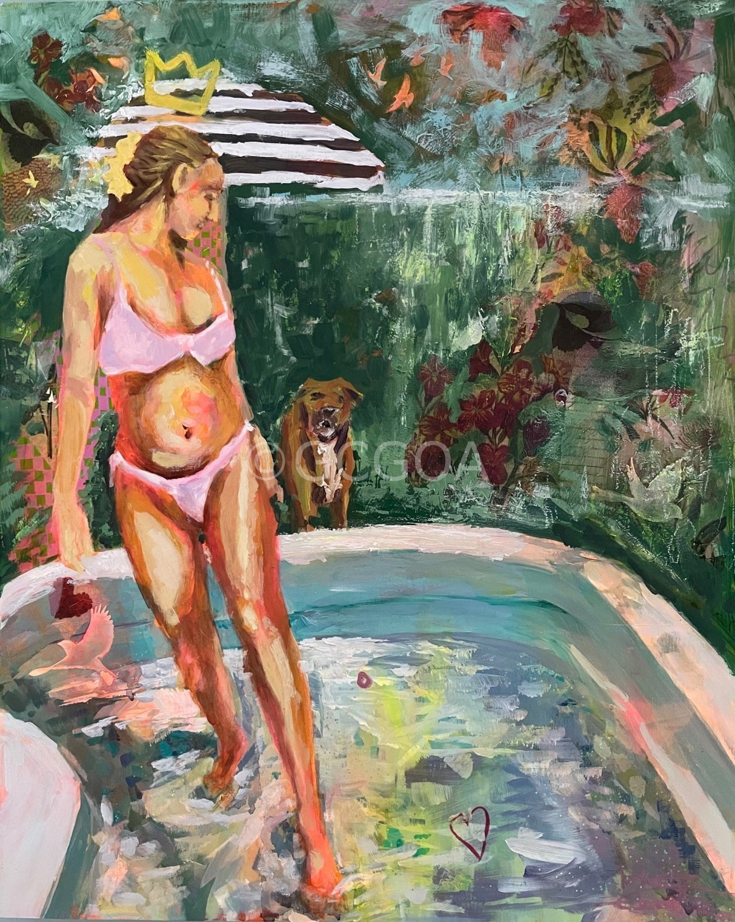 Walk of Life - Original Art - Gold Coast Gallery Of ArtNatasha Charlotte