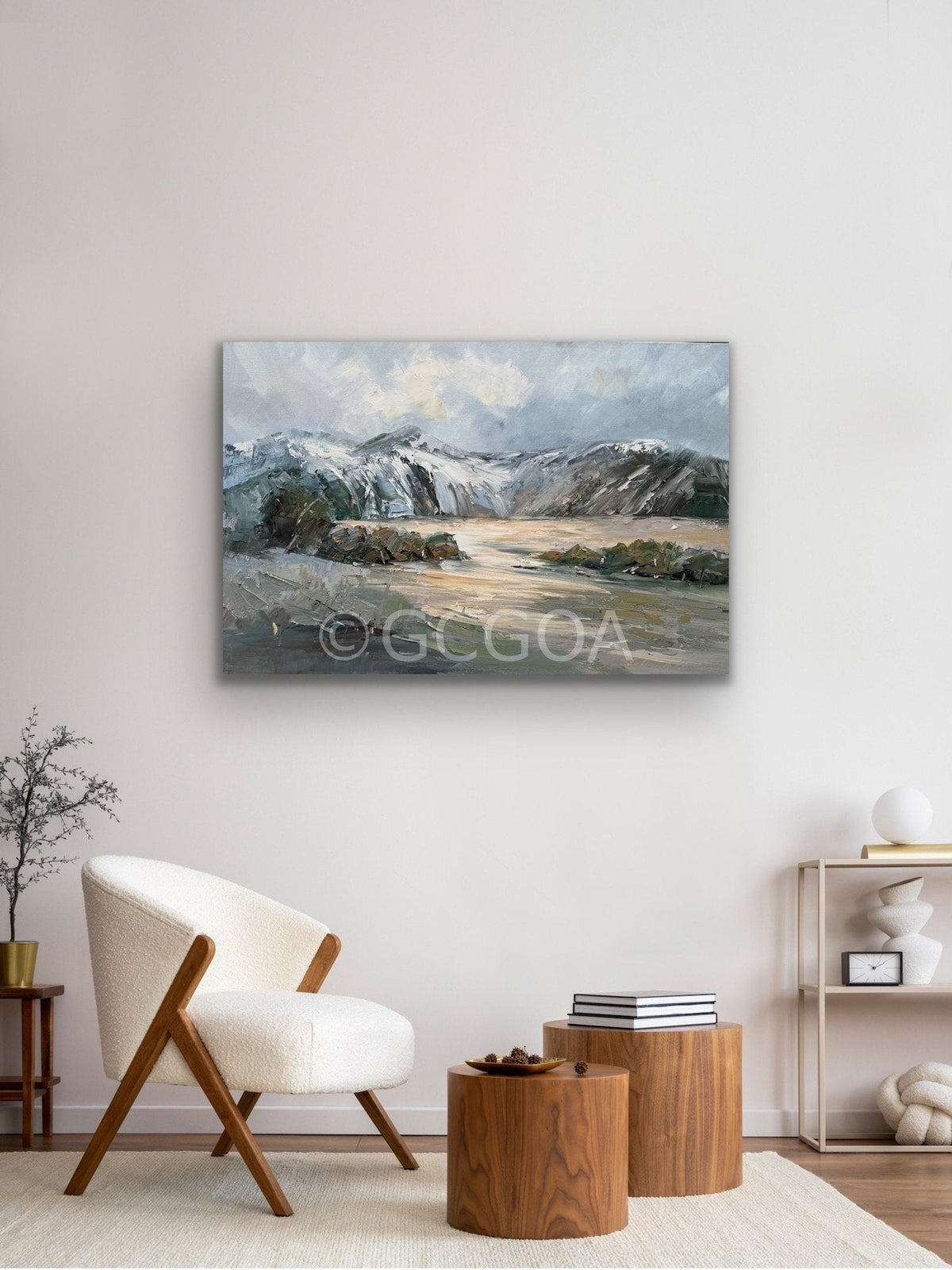 Walk Towards Mt Cook No 7 - Original Art - Gold Coast Gallery Of ArtLiliana Gigovic