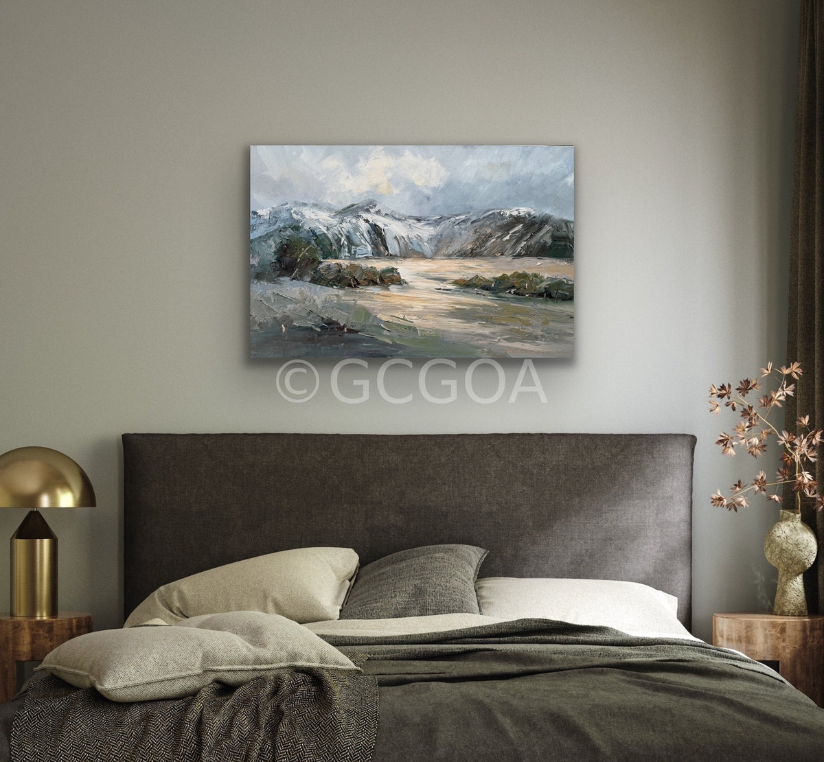 Walk Towards Mt Cook No 7 - Original Art - Gold Coast Gallery Of ArtLiliana Gigovic