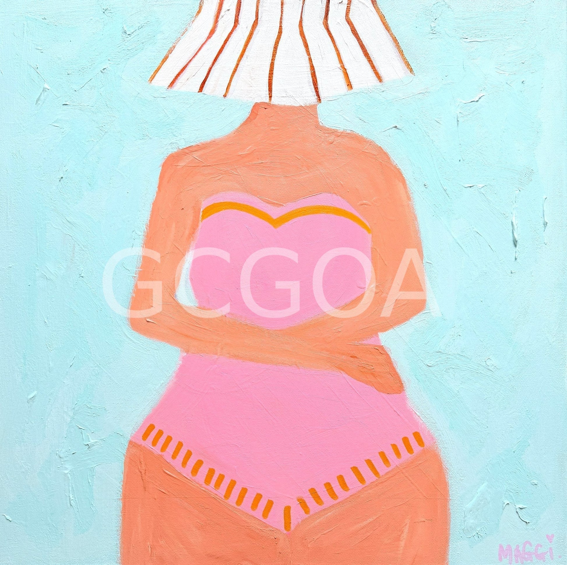 Wanda Beach Bather - Gold Coast Gallery Of ArtMaggi Mcdonald