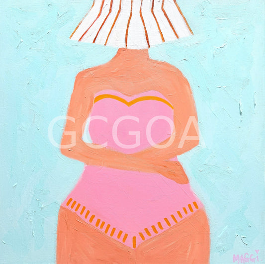 Wanda Beach Bather - Gold Coast Gallery Of ArtMaggi Mcdonald