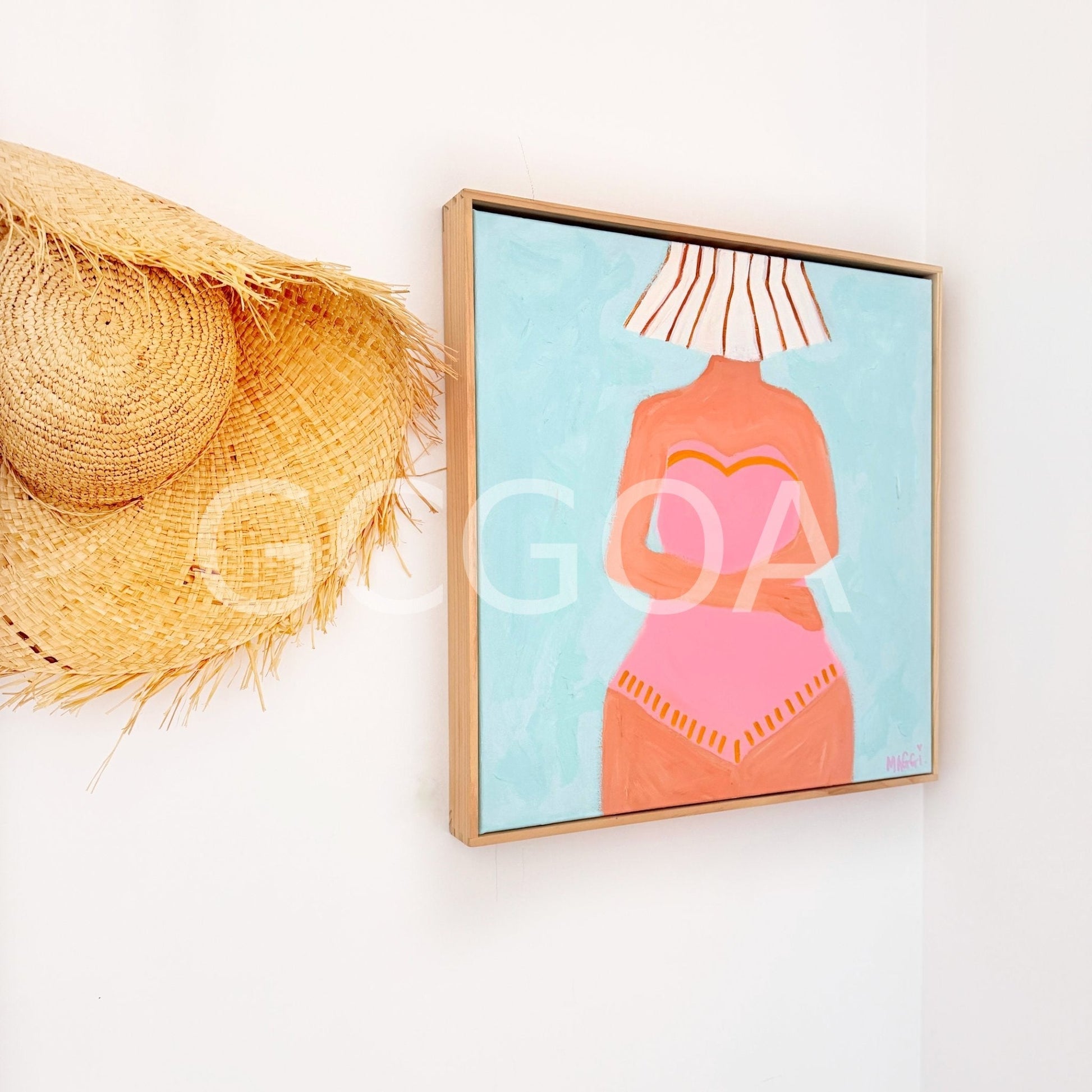 Wanda Beach Bather - Gold Coast Gallery Of ArtMaggi Mcdonald