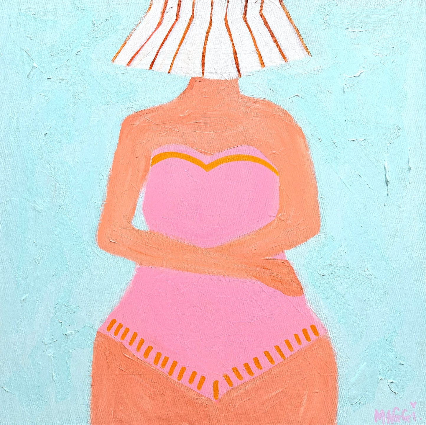 Wanda Beach Bather - Gold Coast Gallery Of ArtMaggi Mcdonald