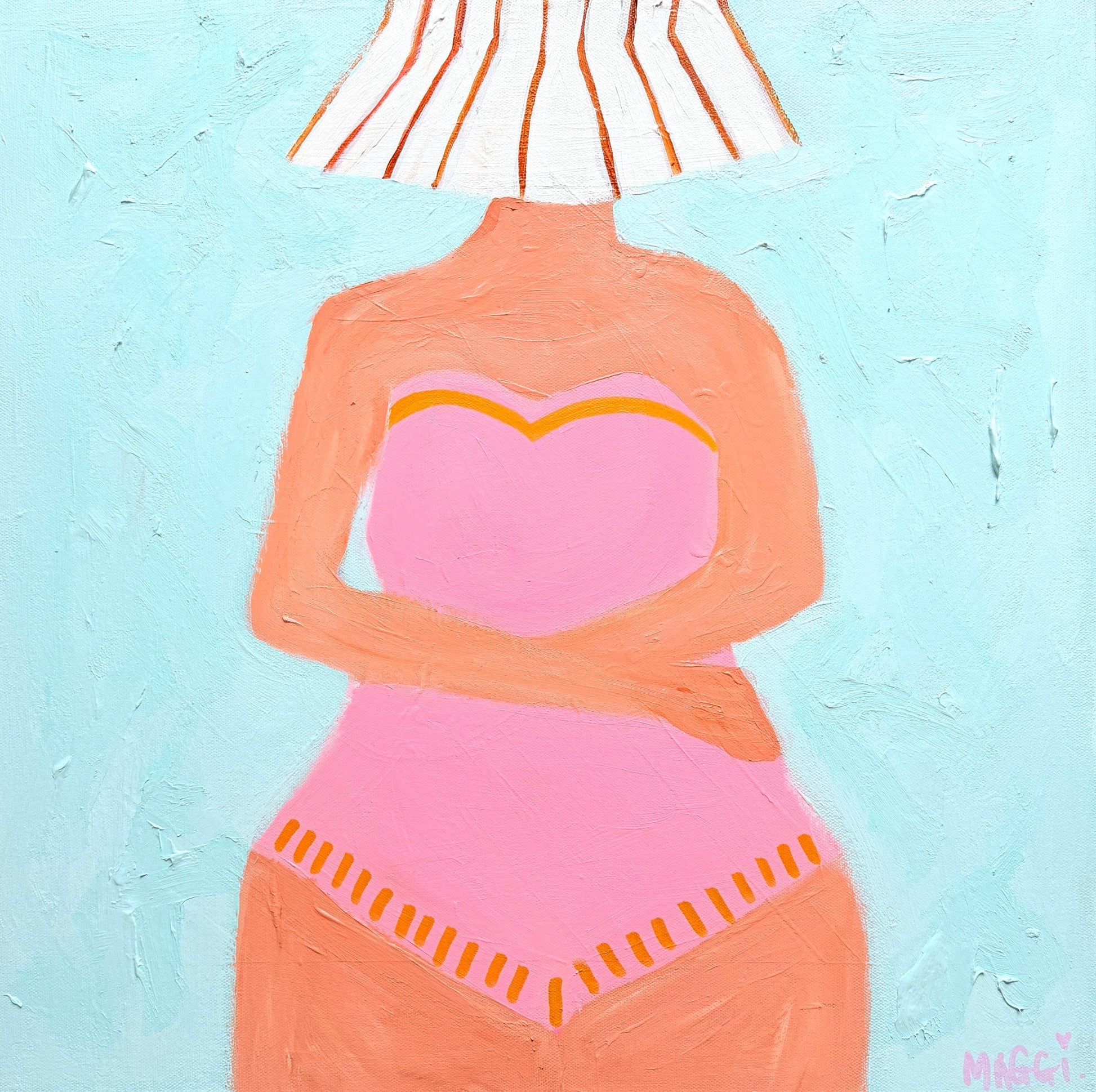Wanda Beach Bather - Gold Coast Gallery Of ArtMaggi Mcdonald