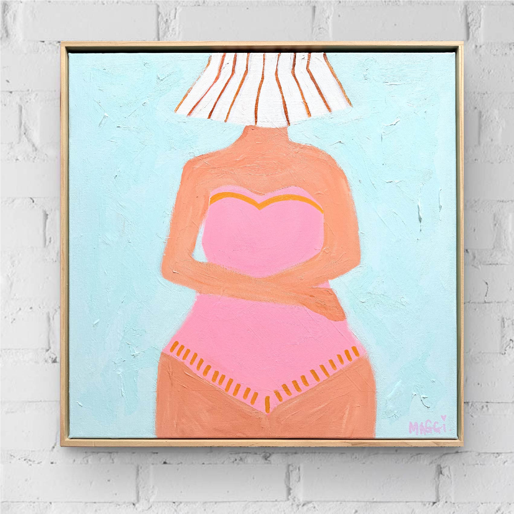 Wanda Beach Bather - Gold Coast Gallery Of ArtMaggi Mcdonald