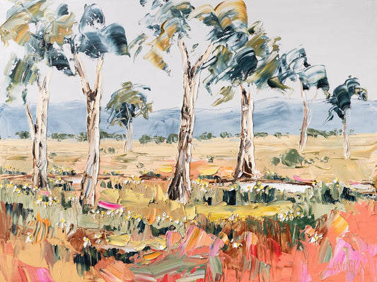 Warm Plains Dream - Gold Coast Gallery Of ArtAngela Hawkey