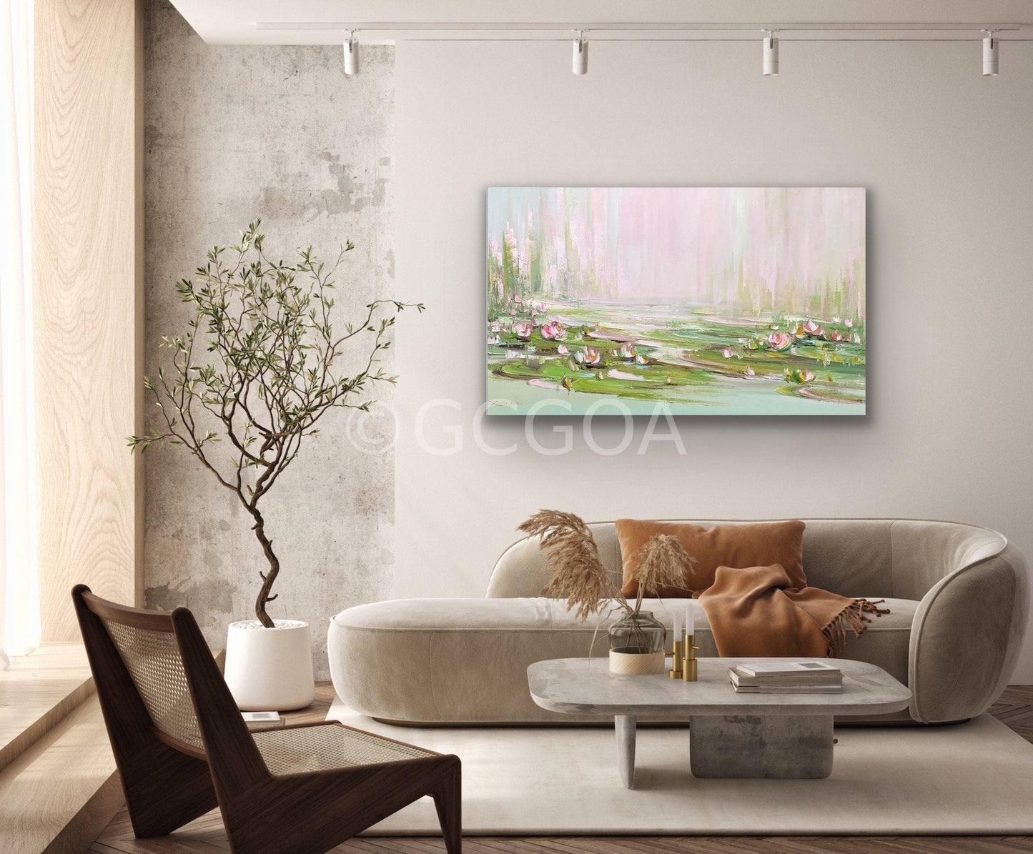 Water Lilies No 114 - Original Art - Gold Coast Gallery Of ArtLiliana Gigovic