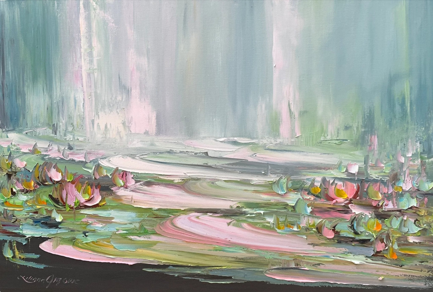 Water lilies No 147 - Gold Coast Gallery Of ArtLiliana Gigovic