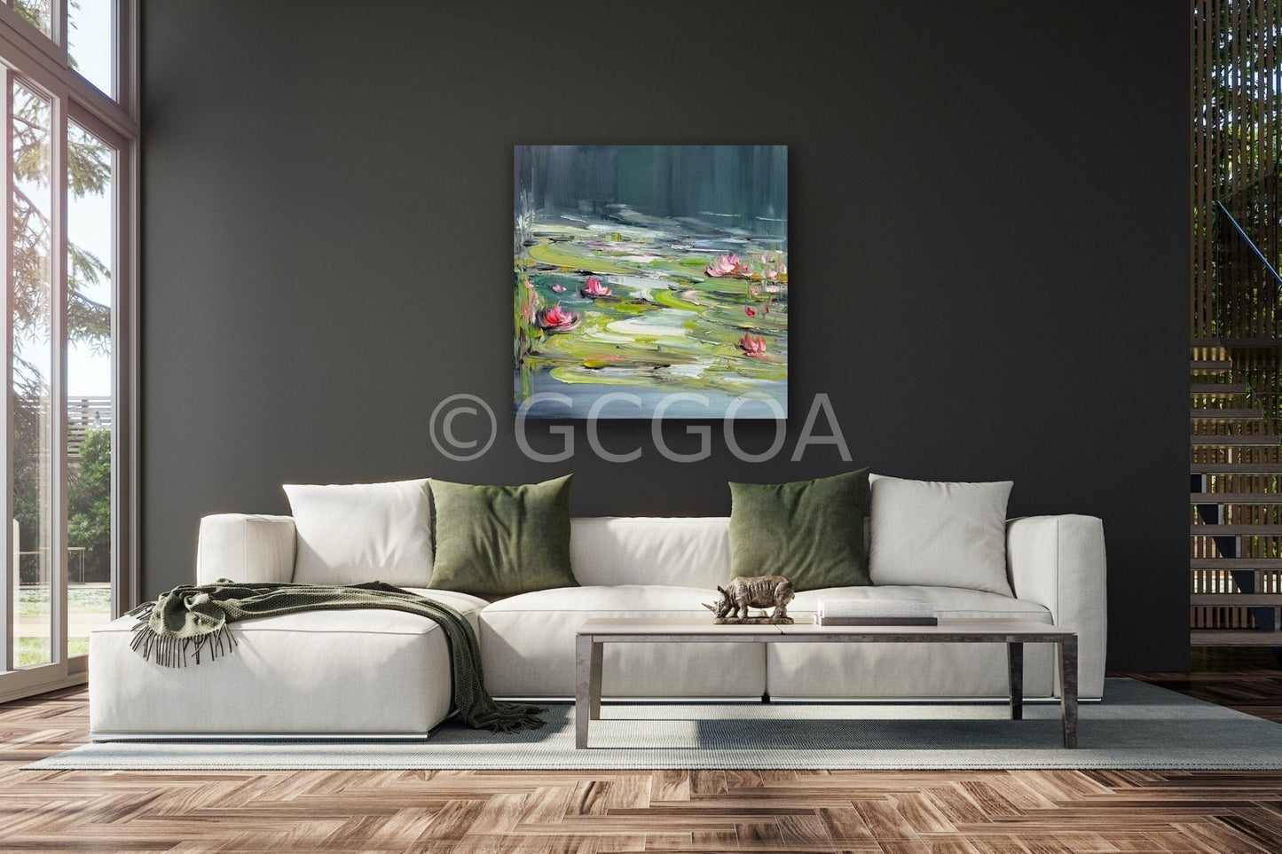 Water lilies No 167 - Gold Coast Gallery Of ArtLiliana Gigovic