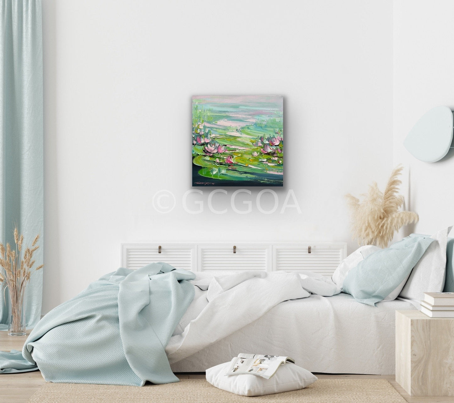 Water Lilies No 168 - Original Art - Gold Coast Gallery Of ArtLiliana Gigovic